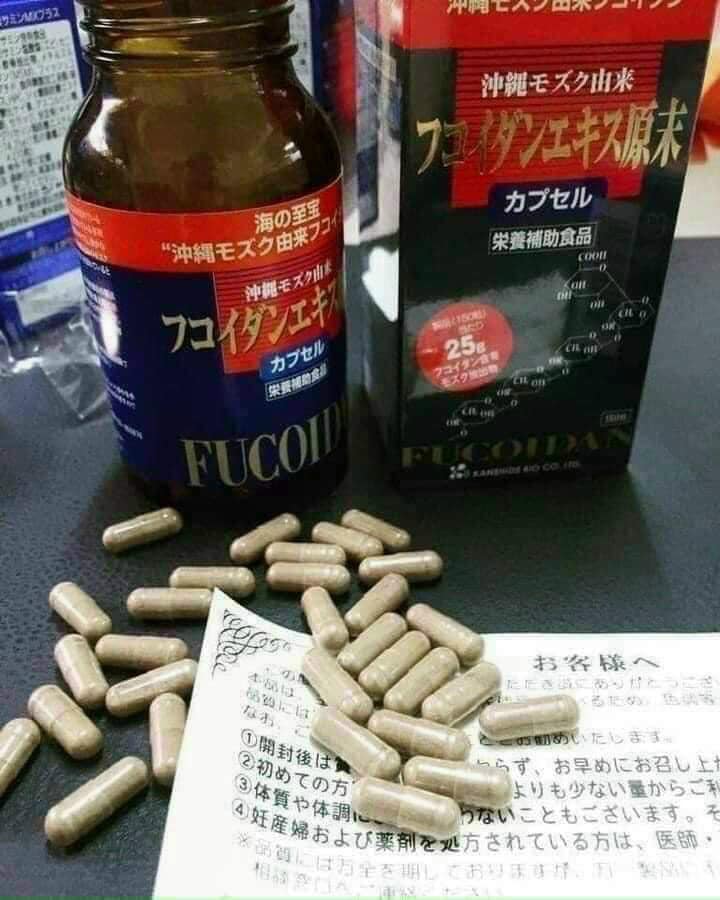 Viên uống Fucoidan Đỏ