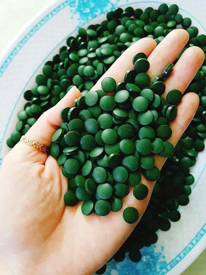 Tảo Xoắn Spirulina Nhật Bản hộp 2200 viên