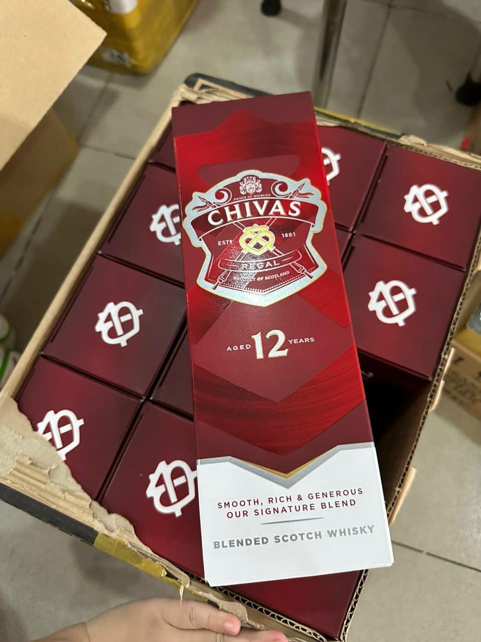 Rượu Chivas 12 - 700ML (Version 2022)